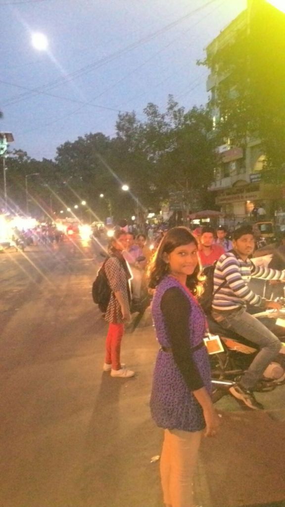 Girl volunteers managing traffic during Ganeshotsav at Pune Source: Jayesh Nimase